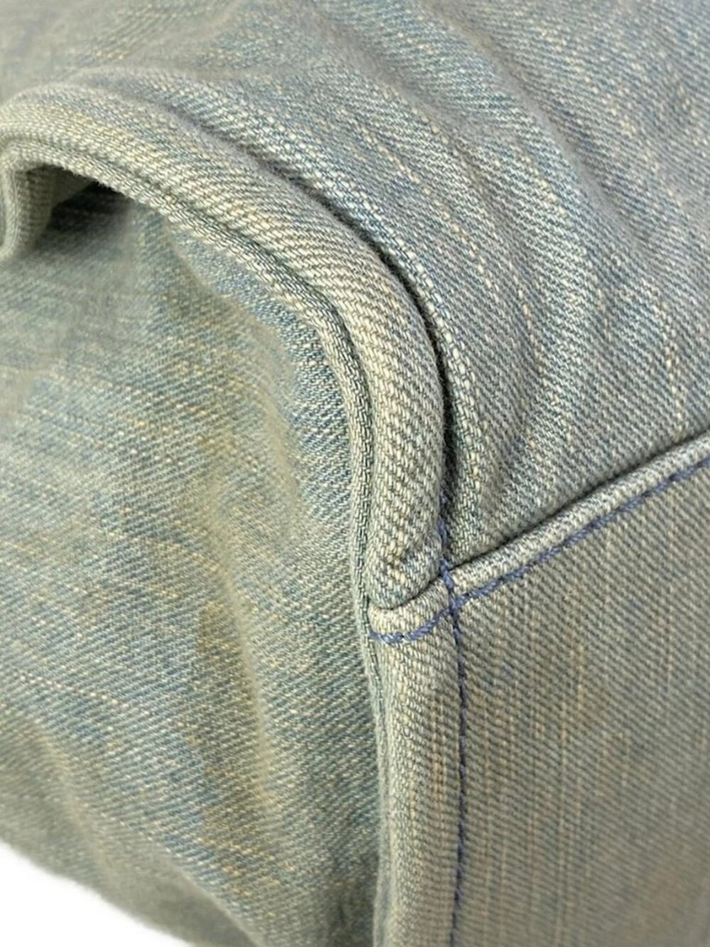 CHANEL Deauville Line A66941 Light Blue Denim Tote Bag - Picture 3 of 16